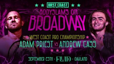 West Coast Pro Bodyslams On Broadway Results (9/25)