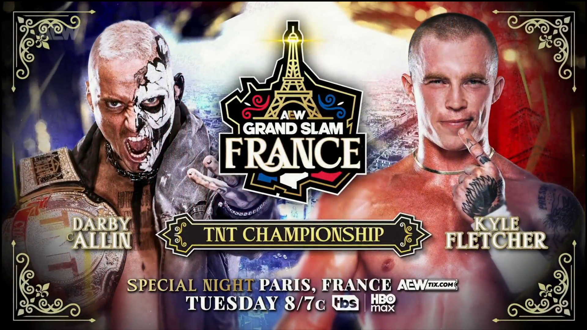 Darby Allin vs Kyle Fletcher, AEW Grand Slam France