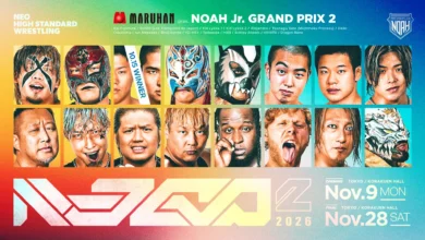 NOAH Jr. Grand Prix, Kai Fujimura, Alejandro, Dragon Bane, Kid Lykos, Kid Lykos II, YO-HEY, Jun Masaoka, Tadasuke, Shuji Kondo, Daiki Odashima, HIROKI, HAYATA, Sidney Akeem, Tsunagu Sato, BUSHI, Yuto Koyanagi, Hiroya Namiki