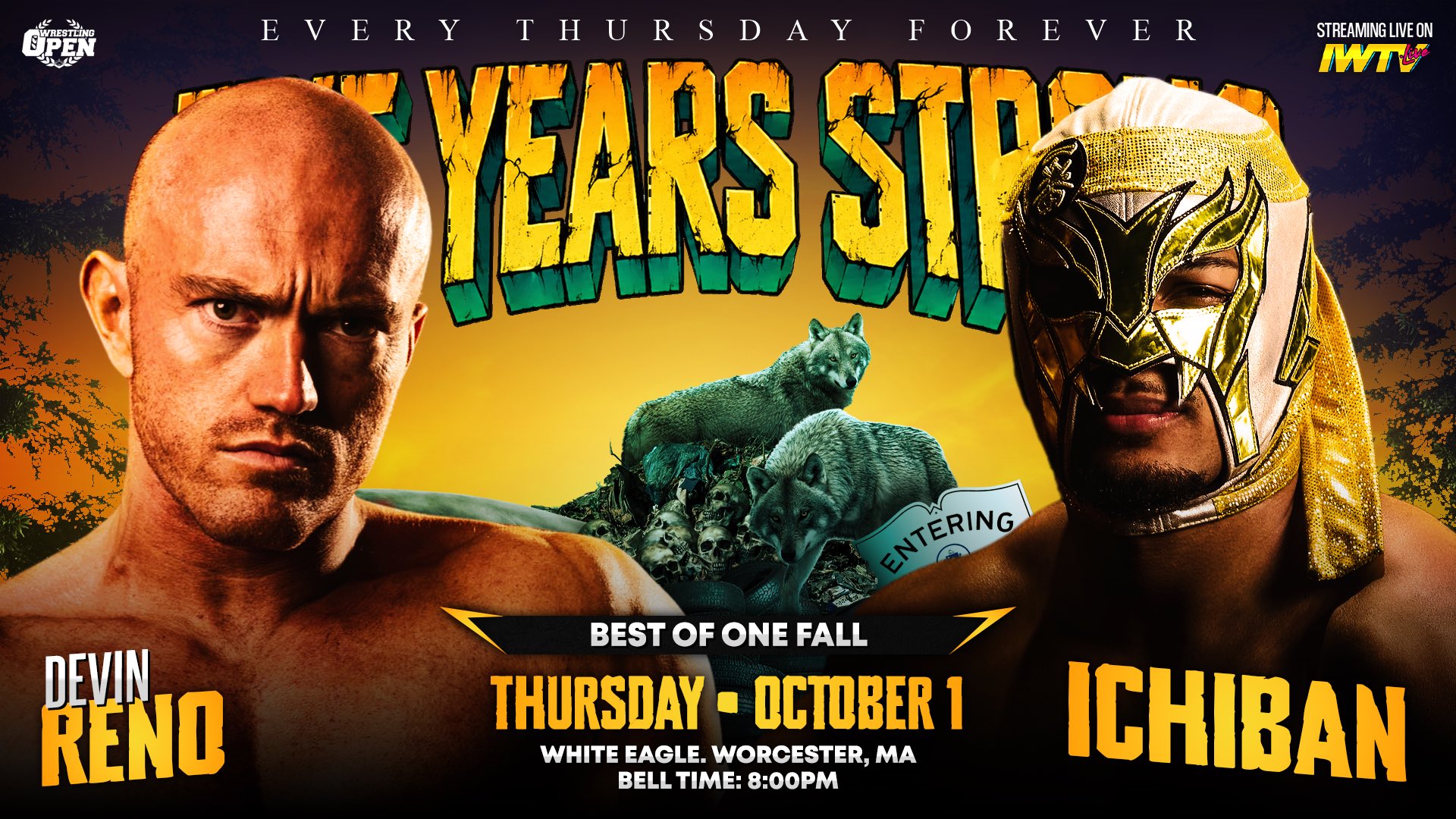 Wrestling Open: Five Years Strong Results (10/1)