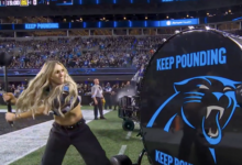 charlotte flair carolina panthers