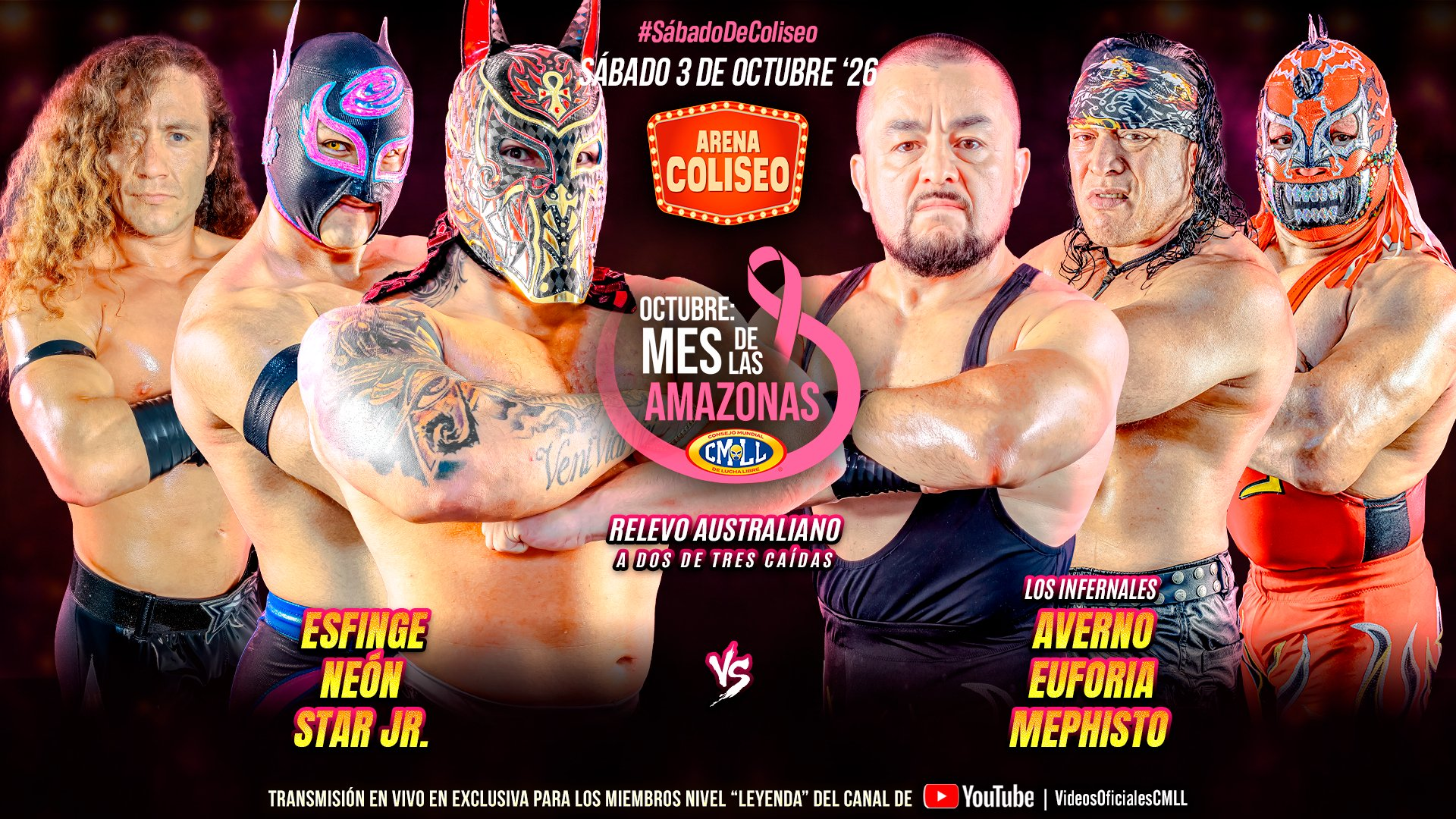 CMLL Sábado De Coliseo Results (10/3/2026)