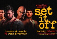 wrestling open set it off