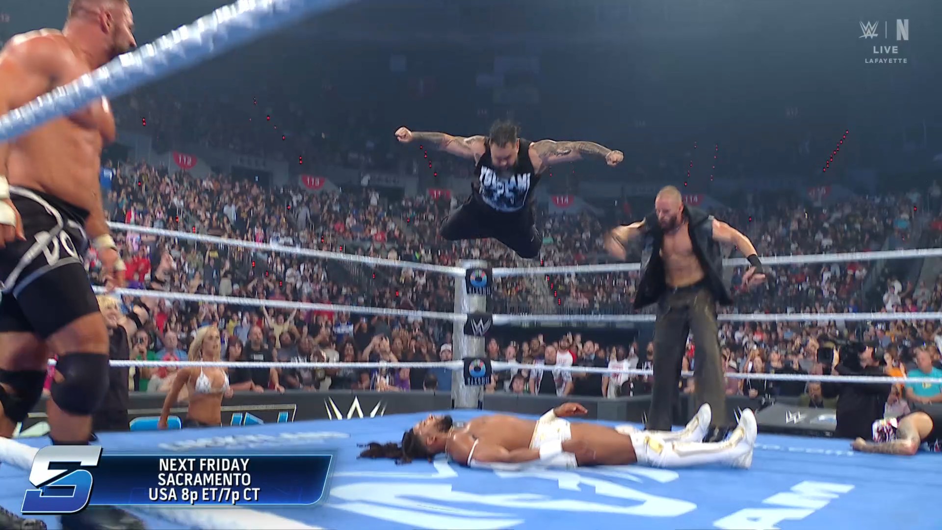 Bron Breakker Vs. Trick Williams Ends In A DQ, The Vision Takes Out Money In The Bank Ladder Match Competitors