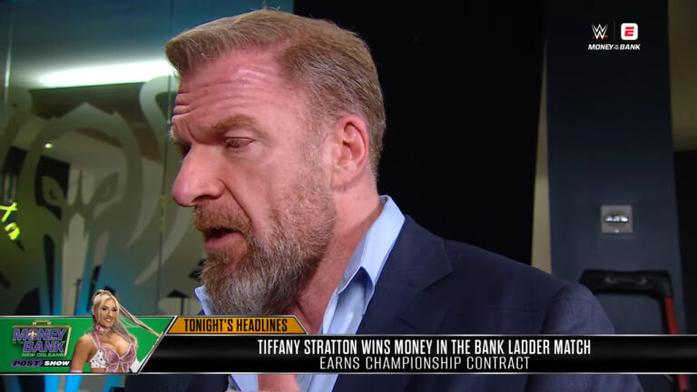 Triple H: The Thing That Stuck Out At WWE Money In The Bank Was Youth