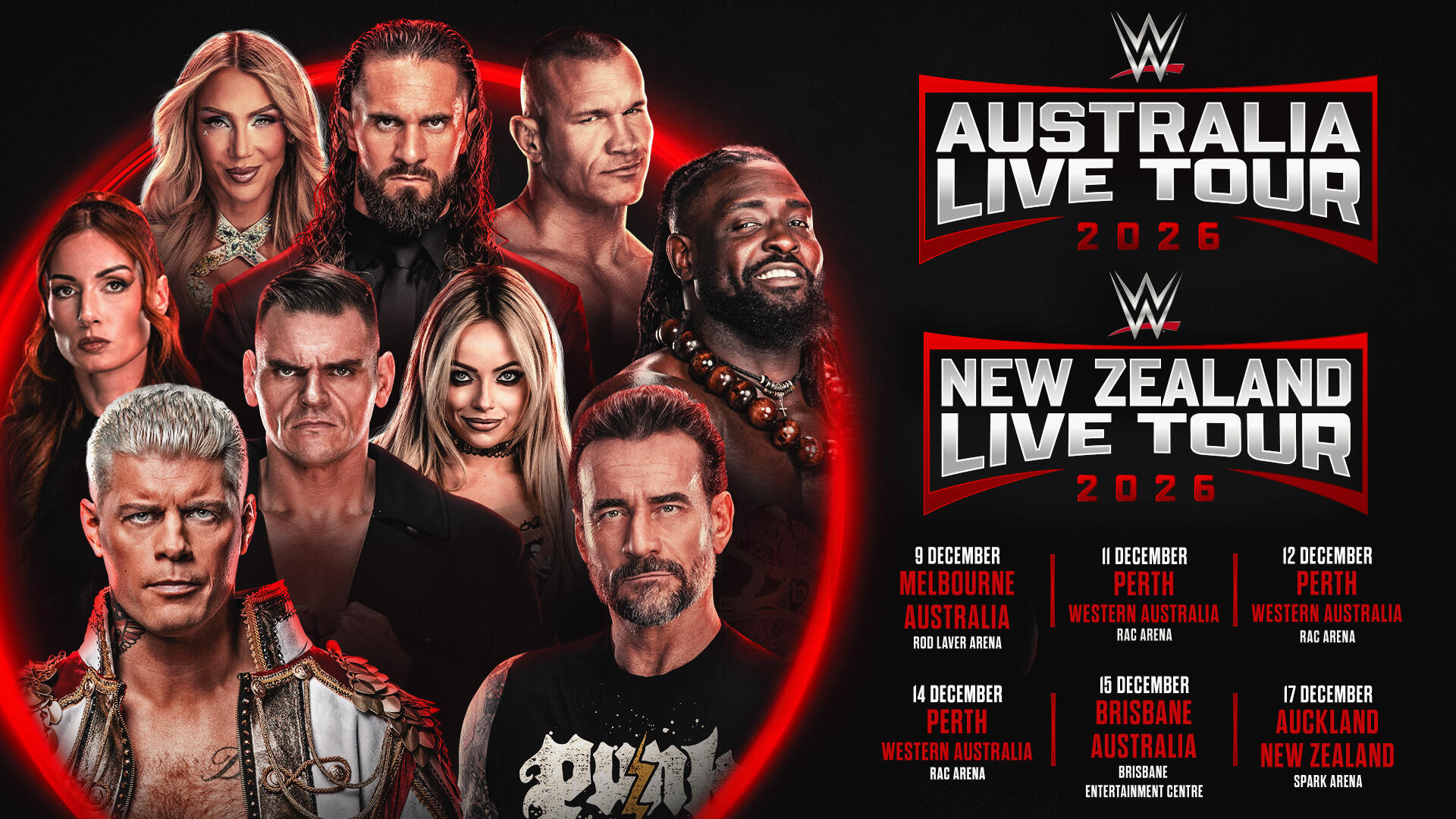 wwe australia