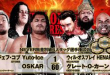 Yuto-Ice, OSKAR, Jeff Cobb, Will Ospreay, Great-O-Khan, HENARE, Unbound Co., United Empire