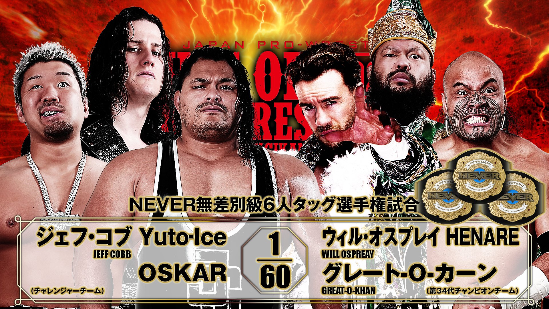 Unbound Co. Defeats United Empire For NEVER Openweight 6-Man Tag Team Titles At NJPW King Of Pro-Wrestling