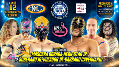 CMLL Lunes Clásico Results (10/12/2026)