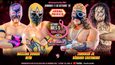 CMLL Domingo Familiar Results (10/11/2026)