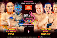 CMLL Sábado De Coliseo Results (10/10/2026)