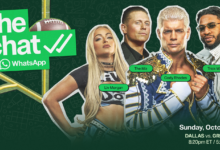 WhatsApp The Chat, Liv Morgan, The Miz, Cody Rhodes, Trick Williams
