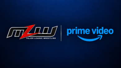 MLW logo, Major League Wrestling Logo, Amazon Prime Video logo