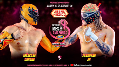 CMLL Martes de Arena México Results (10/13/2026)