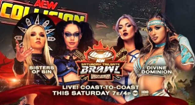 Sisters Of Sin vs. Divine Dominion Set For AEW WrestleDream Tailgate Brawl