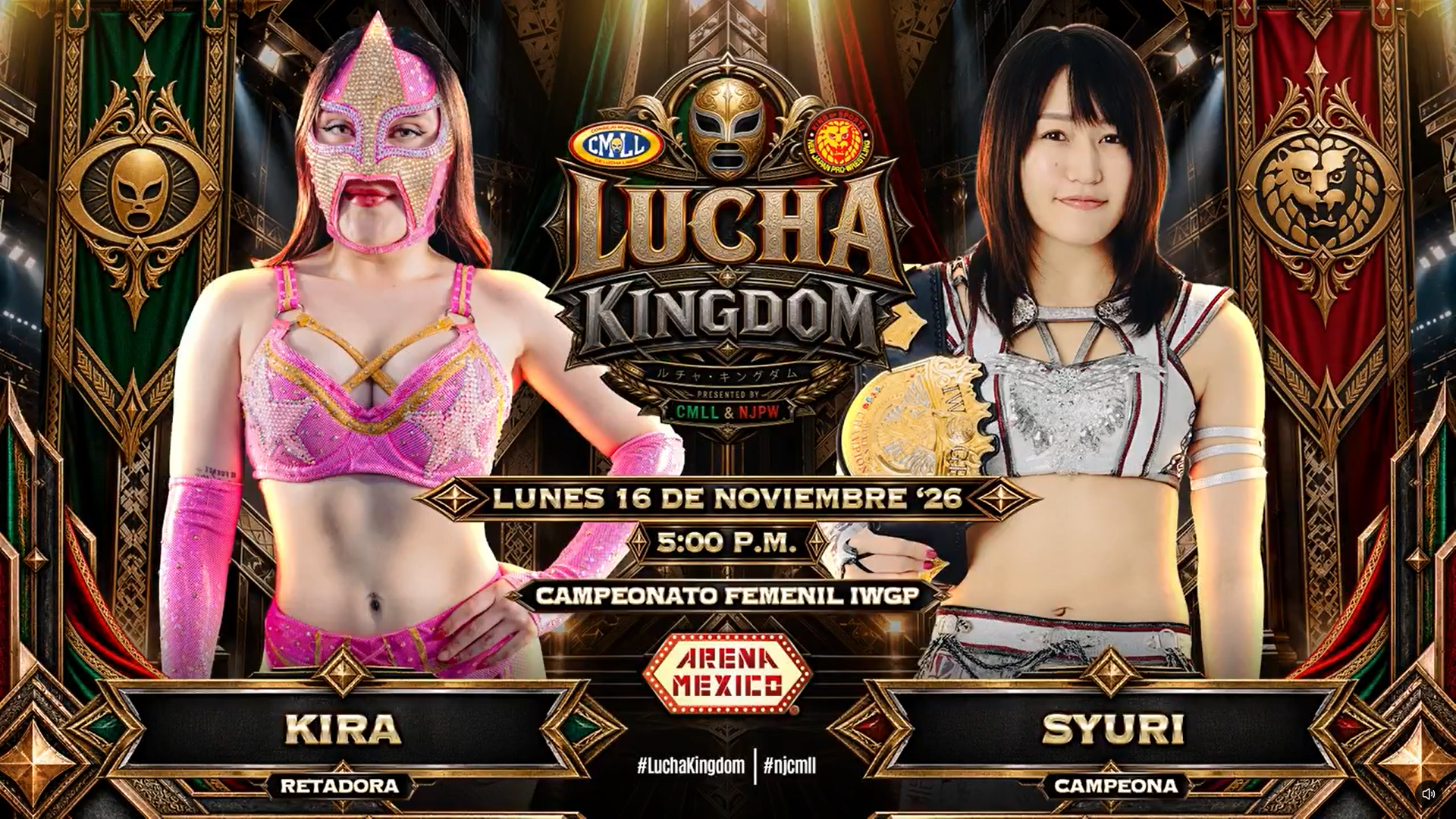 IWGP Women's Title Bout, Zack Sabre Jr. vs. Hechicero Added To CMLL x NJPW Lucha Kingdom