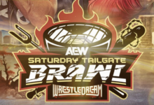 AEW WrestleDream Tailgate brawl
