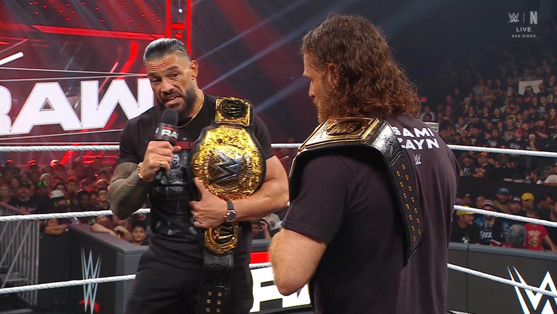Roman Reigns Tells Sami Zayn That Maybe The Undisputed WWE Title Hasn’t Meant Sh*t Since WrestleMania 40