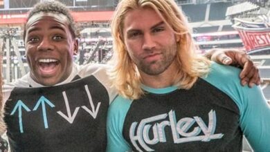 tyler breeze Xavier Woods