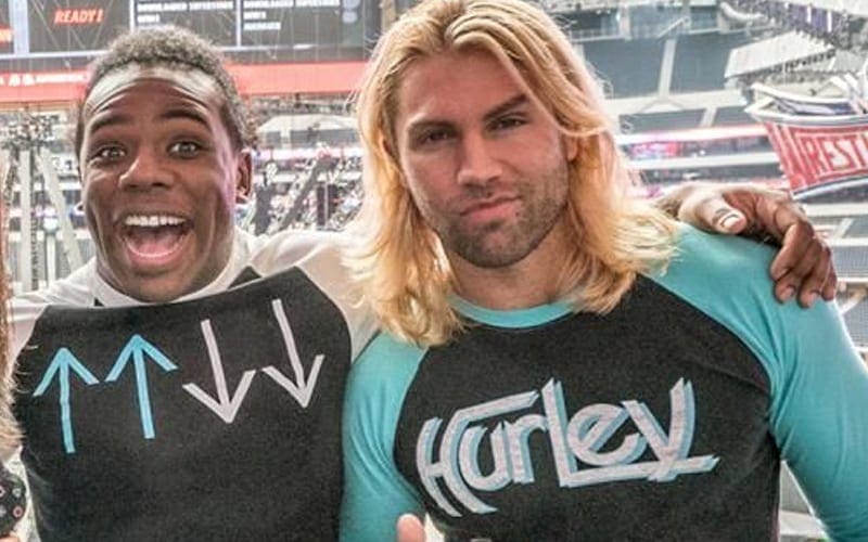 tyler breeze Xavier Woods
