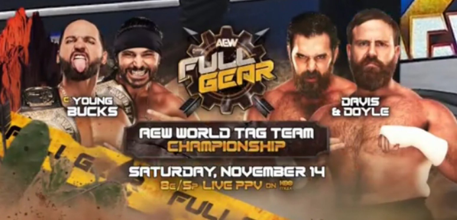 Two Title Matches Set For AEW Full Gear