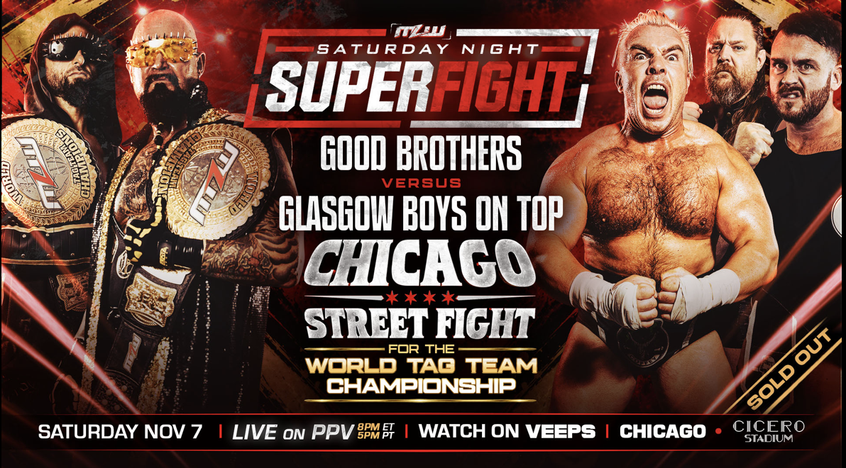mlw superfight good brother Glasgow Boys On Top