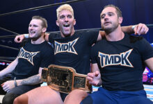 Shane Haste, Zack Sabre Jr., Mikey Nicholls, TMDK