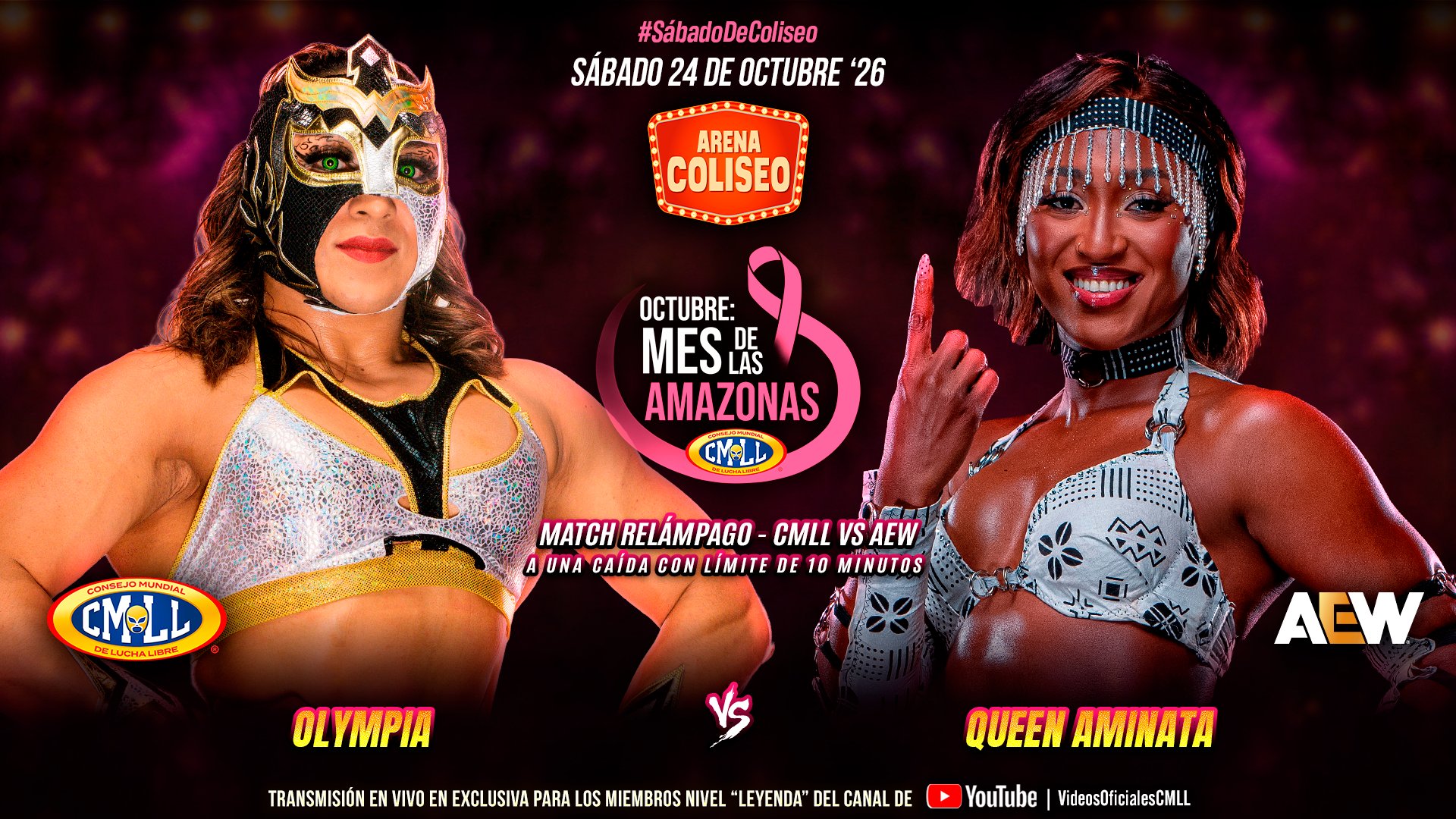CMLL Sábado De Coliseo Results (10/24/2026)
