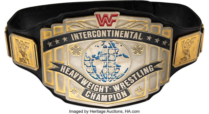 WWF Red Letter Intercontinental Championship Belt Becomes Most Valuable Wrestling Title Ever Sold At $716,750