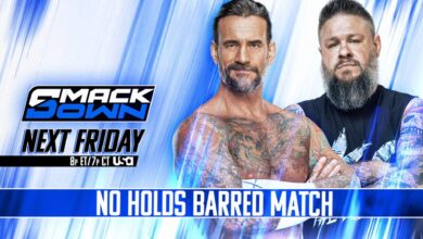 CM Punk vs. Kevin Owens No Holds Barred, WWE SmackDown