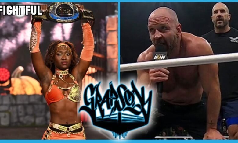 Queen Aminata wins her first AEW title!